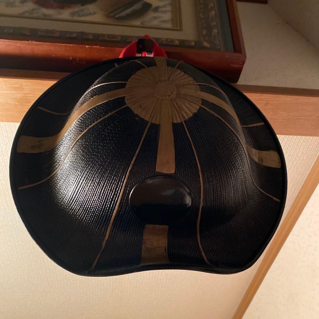 Edo period jingasa (samurai helmet) (1 of 2)