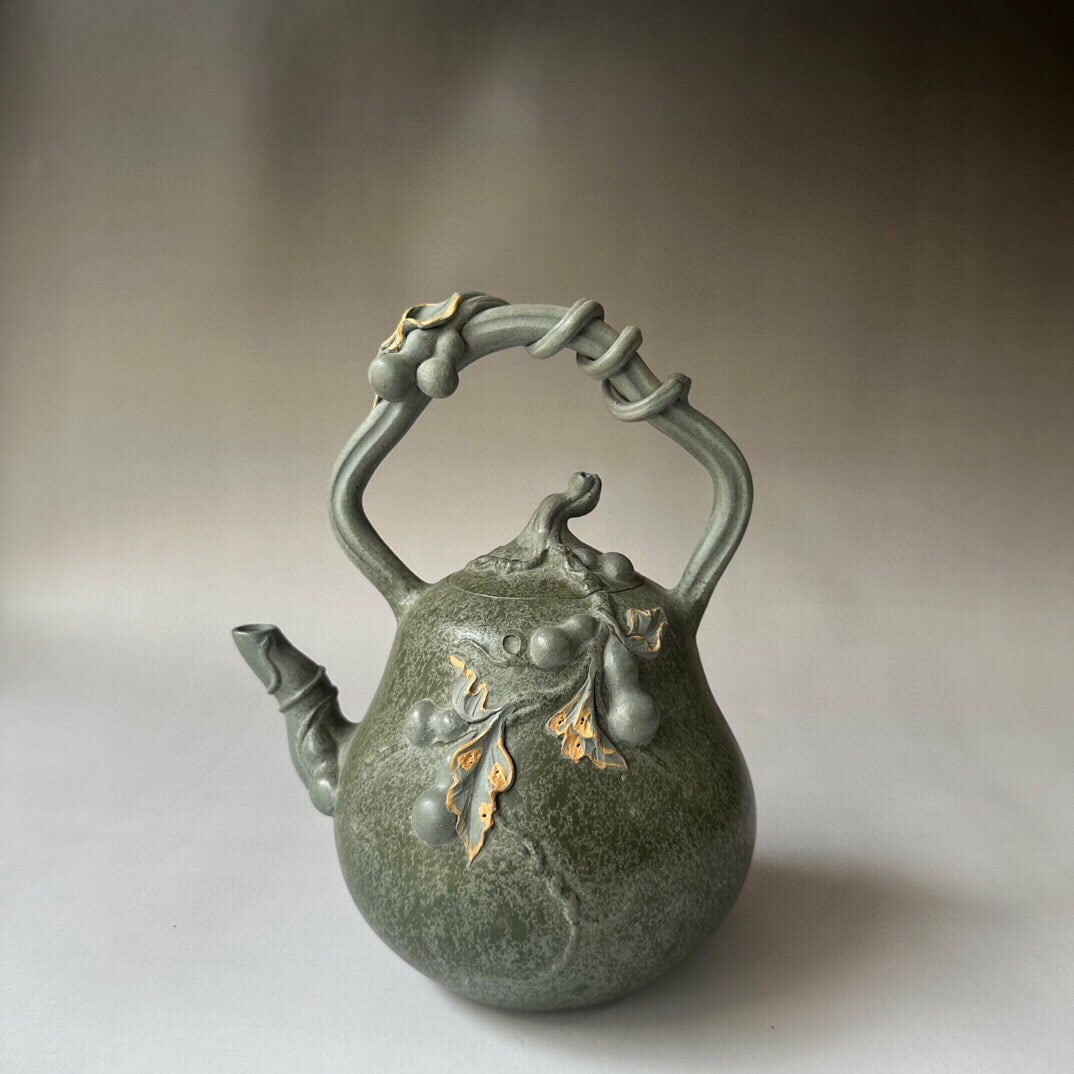 Wang Yin Xian - Descendants for Ten Generations (Perfect in Every Way) Purple Clay Teapot (1 of 9)