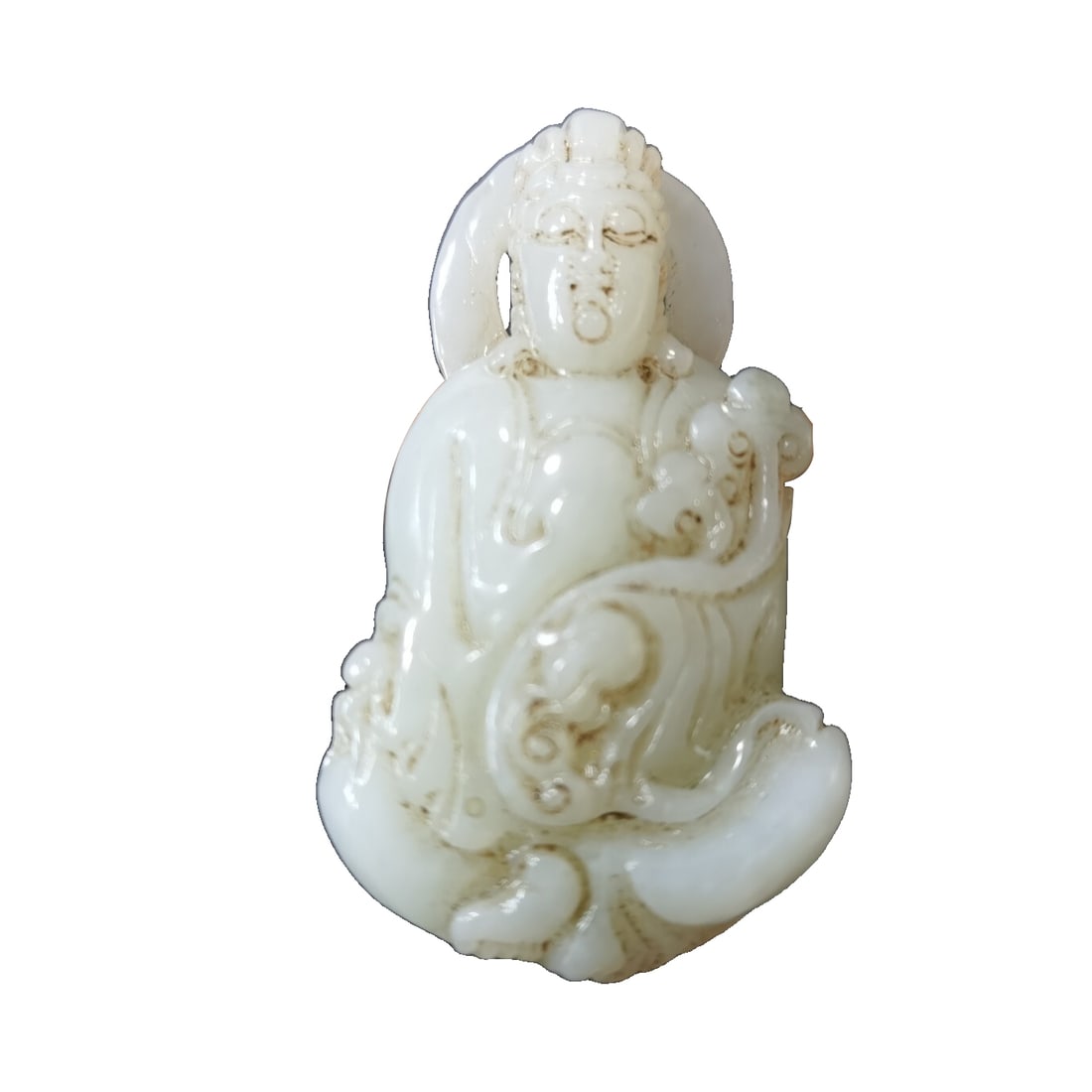 Hetian Jade Guanyin (1 of 6)