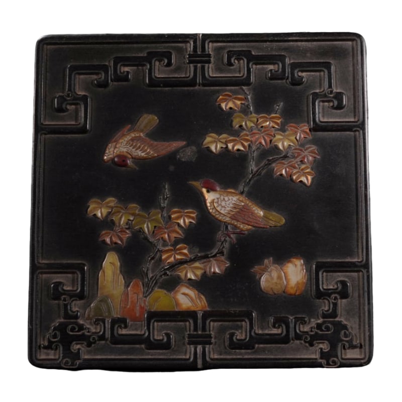 Rosewood inlaid box (1 of 10)