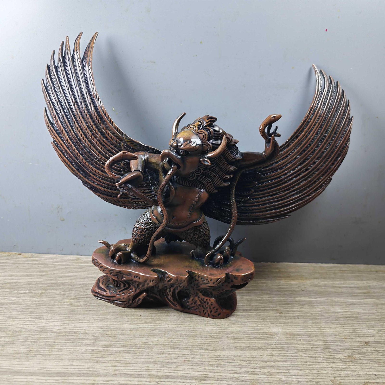 Copper thunder shock ornament (1 of 9)