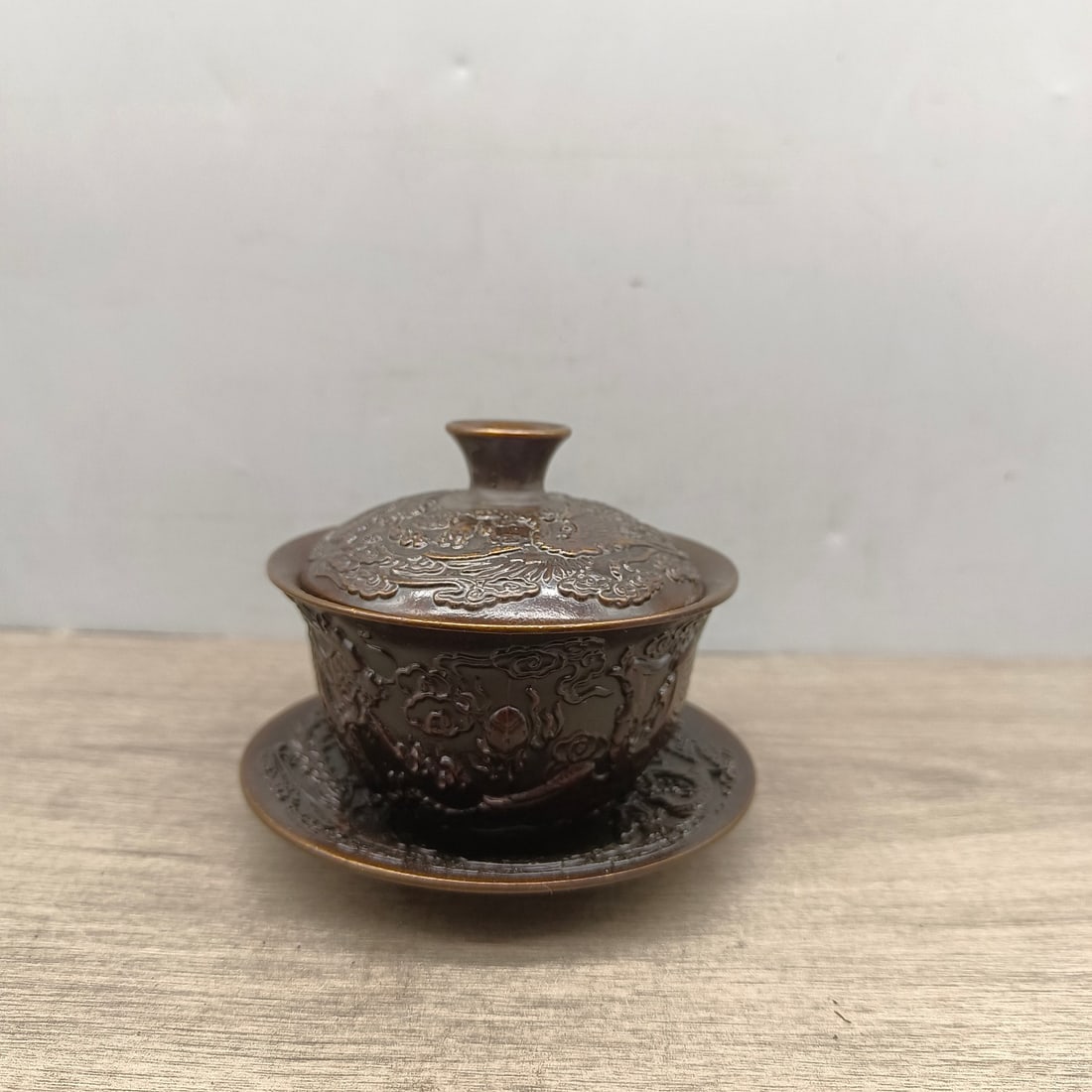 Copper covered bowl (1 of 8)