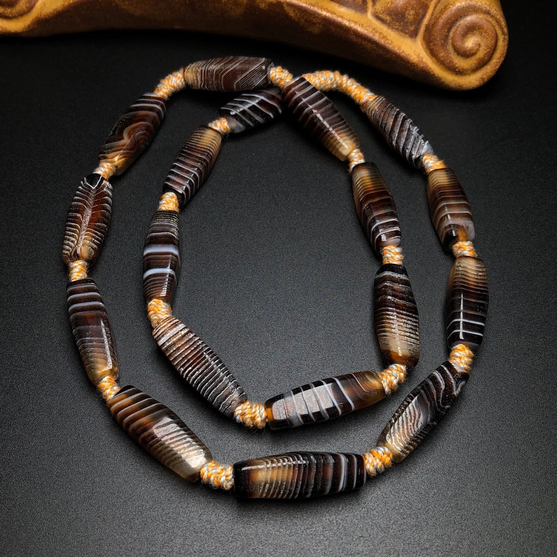 Twisted Agate Necklace (1 of 9)