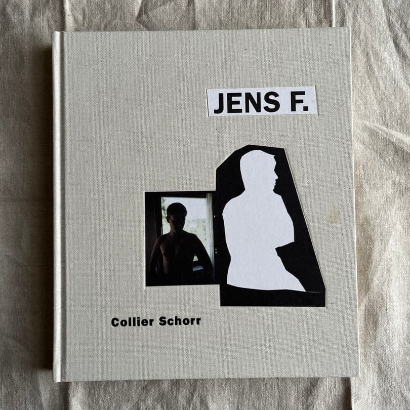 Collier Schorr Jens F.: Collier Schorr Jens F. There is a stain on the right edge of the cover, but otherwise, the book is in good condition. Signed by the author. This is a rare book, limited to 1,000 copies. This book is a