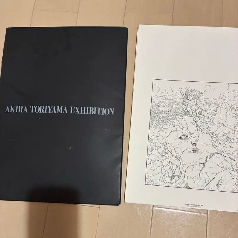 Akira Toriyama World Exhibition: Original Reproductions: Limited edition, Akira Toriyama Exhibition original artworks, a set of 10 reproduction artworks, anime, Dragon Ball, rare and hard to find. The condition of the inner pages is good, but there are some