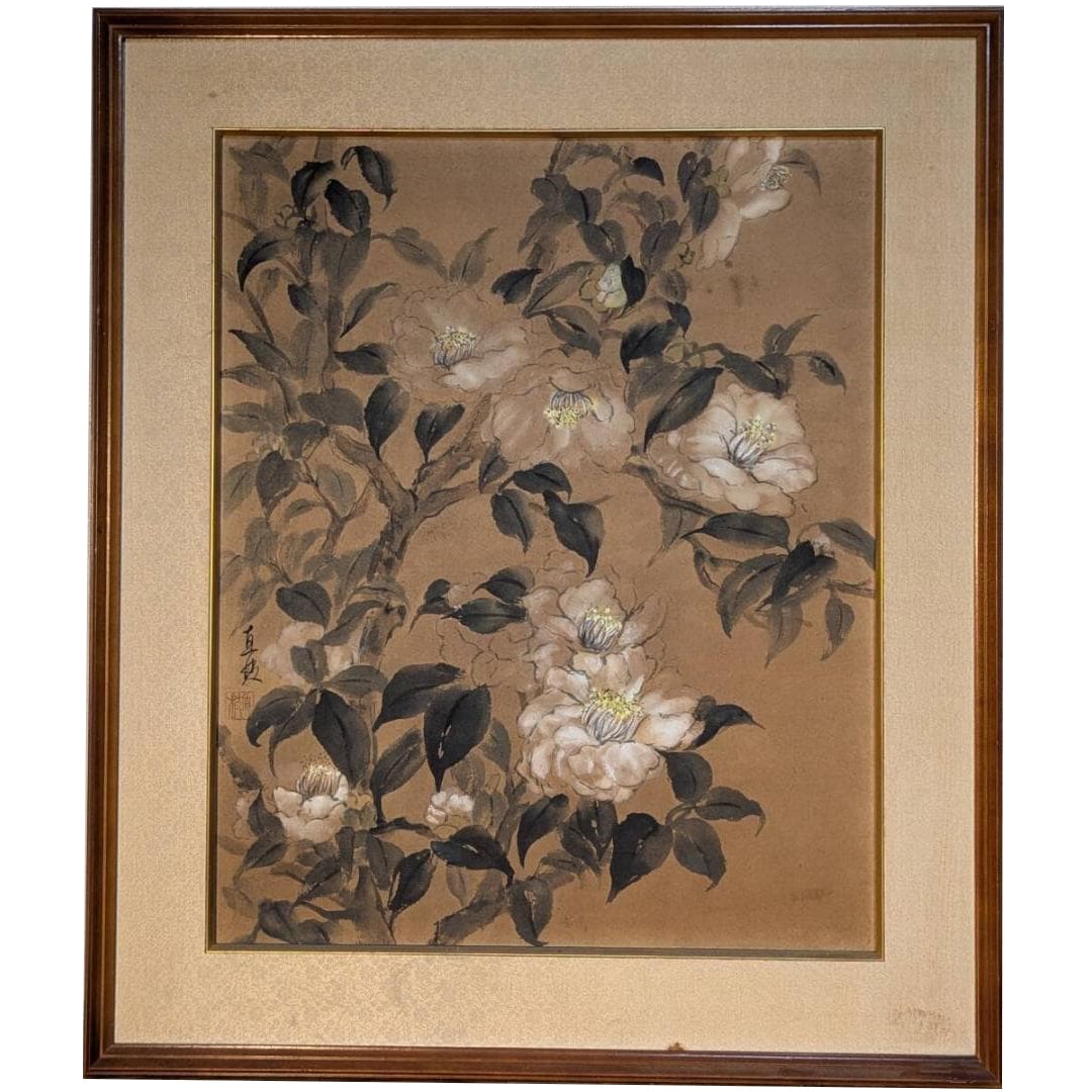 Painting by Ueno Naoe, Nihonga (Japanese-style painting), Size 15, "Daikagura" (Traditional Japanese (1 of 9)
