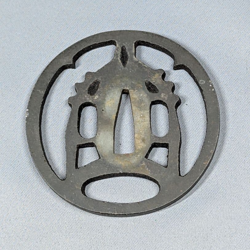Japanese sword guard (Tsuba) (1 of 4)