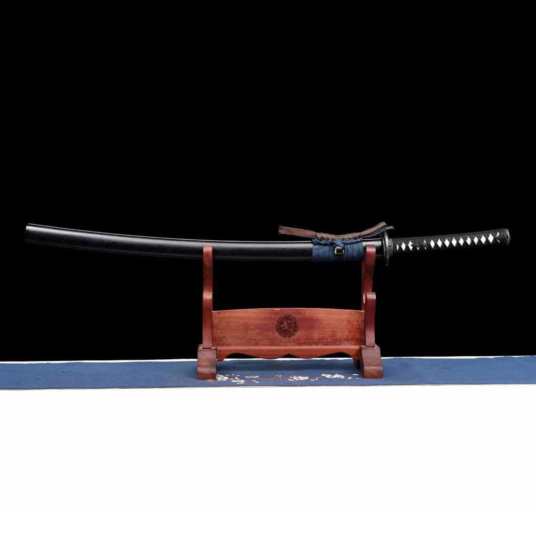 103 cm Imitation Sword, Extremely Rare, Lacquered Scabbard, Includes Sageo Cord, Antique-Style Metal: 103 cm Replica Sword, Extremely Rare, Lacquered Scabbard with Sageo, Antique-Style Metal Fittings, For Display Overall Length: Approximately 103 cm Blade Length: Approximately 72 cm Blade Width: Appro