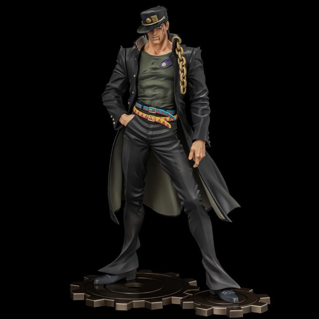 Sen-Ti-Nel JoJo's Bizarre Adventure Kujo Jotaro FIGURE MUSEUM Store Exclusive Bonus Included: Sentinel JoJo's Bizarre Adventure Stardust Crusaders Part 3 FIGURE MUSEUM Series Third Release Jotaro Kujo 1/8 Scale Model Includes Sentinel Store Exclusive Parts Brand new and unopened, purchased fro