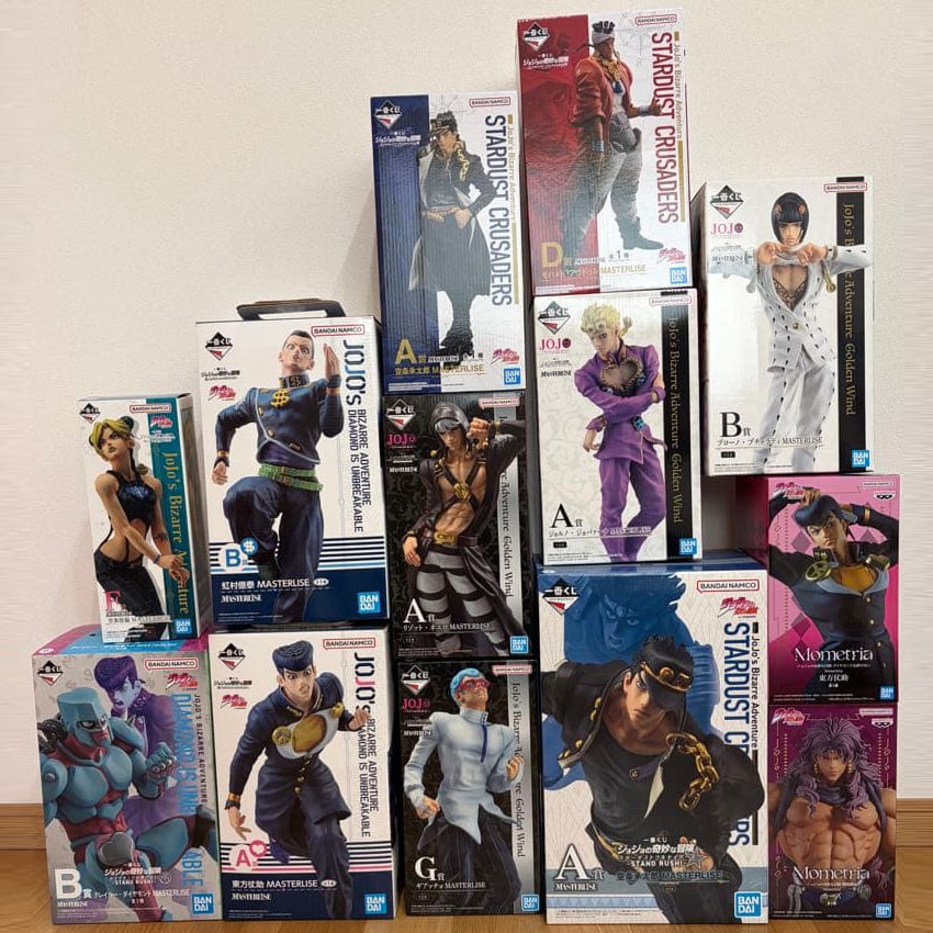 New Unopened JOJO Figurine Set (1 of 4)