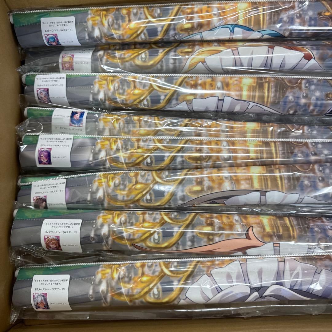Comic Market C105 Milk Factory C105 New Works Tapestry 8 Types: Comic Market 105 Complete Set of New Tapestries 8 Types Caesar Parthia Arca Nunu Brunhilde Elizabeth Lunalilia Fafnir Brand new and unopened.