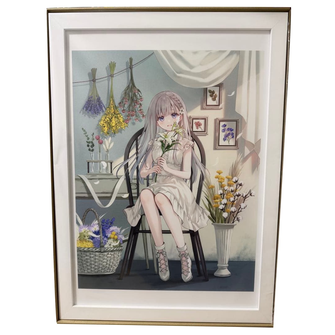 Abalone Reproduction of Original Painting, Framed, A2 Size: Abalone Reproduction of Original Painting, Framed, A2 Size