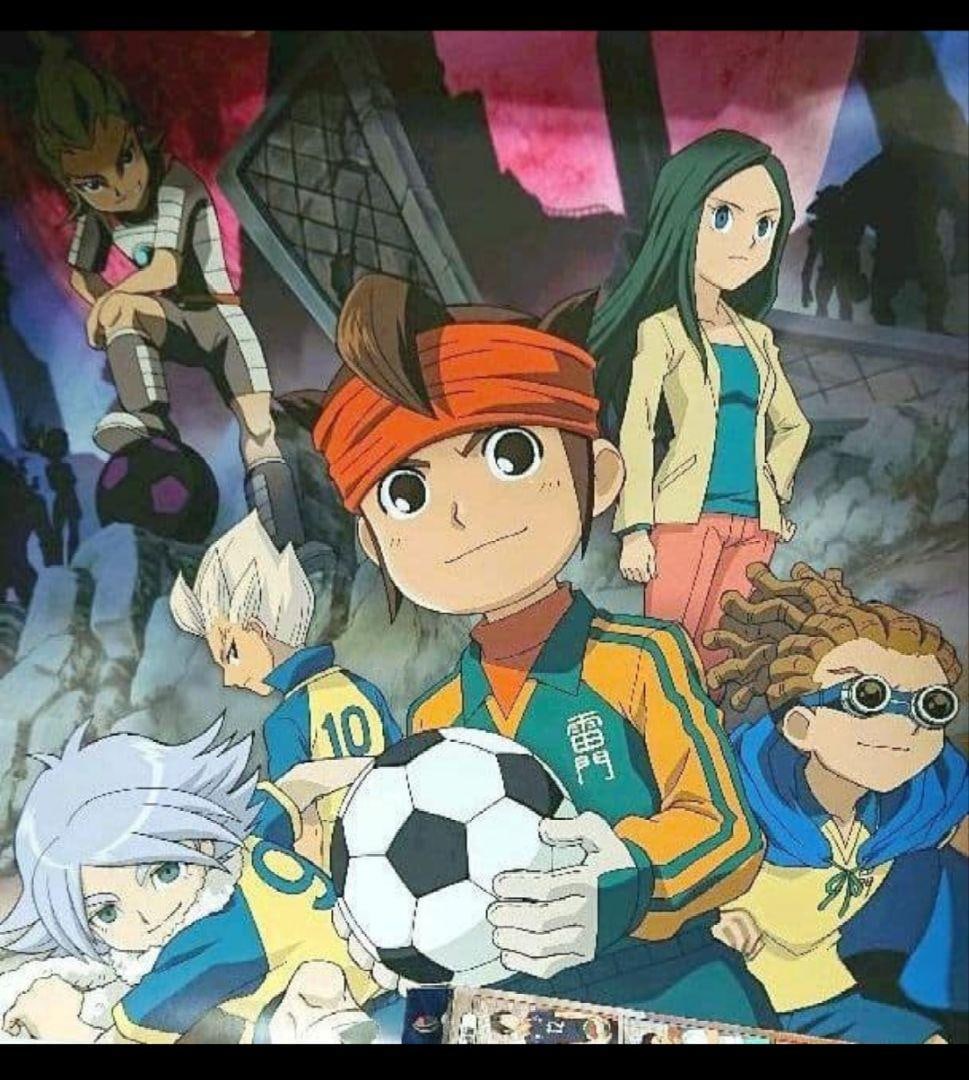 "Inazuma Eleven" B3 Poster Collection featuring Endou Mamoru, Fubuki Shirou, Kidou Yuuto, and (1 of 2)