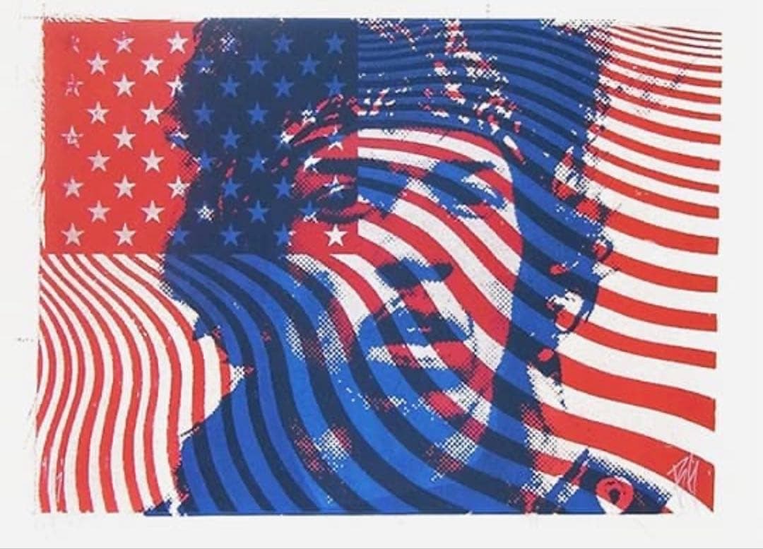 Jimi Hendrix Art Poster Jimi Hen: Jimi Hendrix Art Poster by Blunt Graffix Title: Jimi Hendrix Artist: Blunt Graffix Year of Creation: 2012 Technique: Screen Printing Dimensions: Vertical 486mm xHorizontal 663mm Edition: 27 Signature: