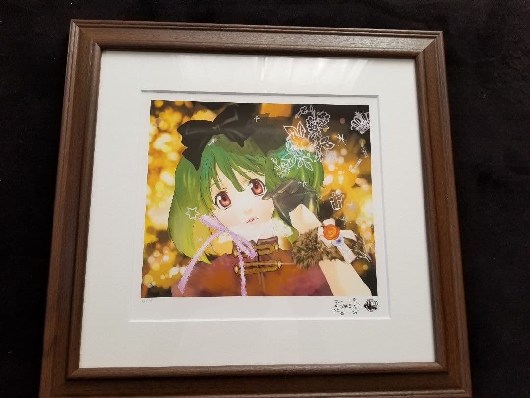 "Macross" Original Art Exhibition 30th Anniversary of Macross Prints Macross Frontier Sheryl: This is a numbered print of Sheryl and Ranka from "Macross Frontier" in the "Macross" original art exhibition. The print of Sheryl and Ranka shares the same serial number.