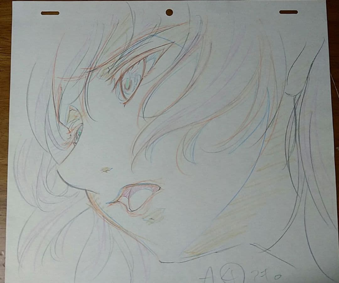 "Rozen Maiden" Suigintou Original Hand-Drawn Artwork 2: Original artwork and animation corrections of the first edition "Rozen Maiden" Suigintou.