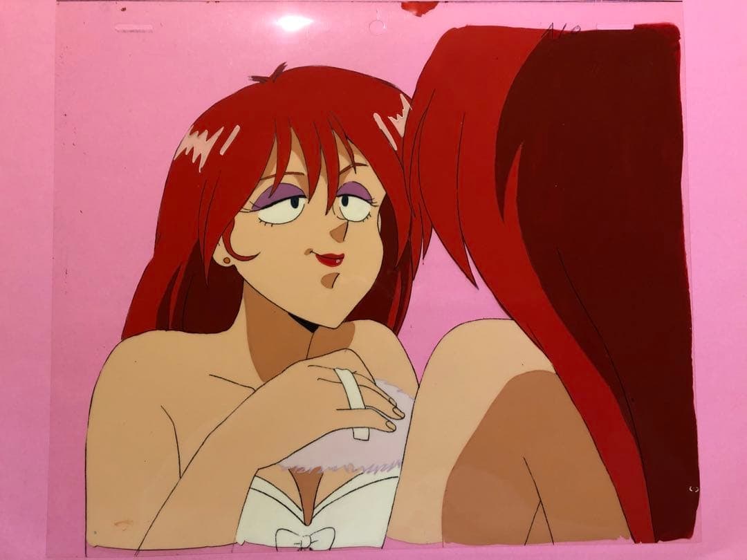 Original Cel of Grandis from 'Nadia: The Secret of Blue Water': "Original Cel of Grandis from 'Nadia: The Secret of Blue Water'"