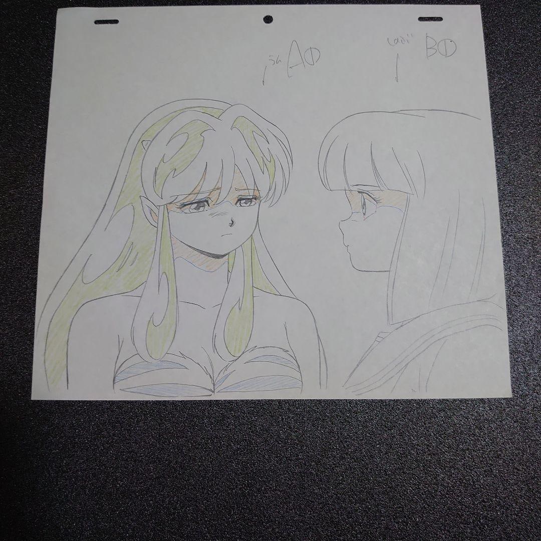 Hand-painted original cel artwork from "Urusei Yatsura".: Theatrical Version "Urusei Yatsura: Always My Darling" Original Drawing Character Name: Animated Character Material: Paper Style: Hand-drawn Original Artwork