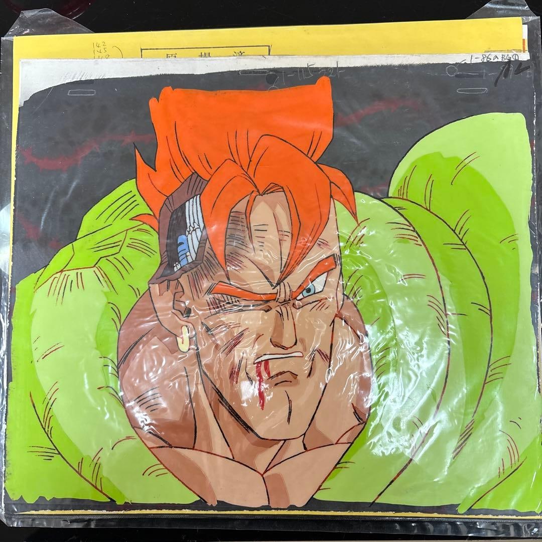 Dragon Ball Android Toei Animation Cel Color Original Drawing Set: Set of Animation Cels, Colored Original Drawings, and Sketches. Character Name: Android Art Style: Animation Cel Art Style: Colored Original Drawing Sketch