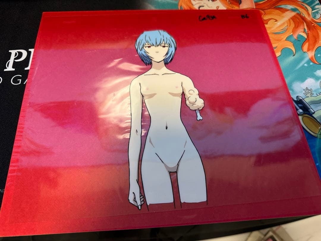 Celluloid Painting of Ayanami Rei from "Neon Genesis Evangelion: The End of Evangelion" Air/True (1 of 7)