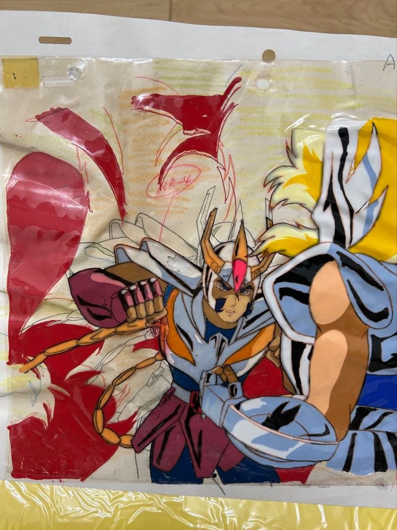 Saint Seiya Animation Cel - Cygnus Hyoga - 1980s (1 of 2)