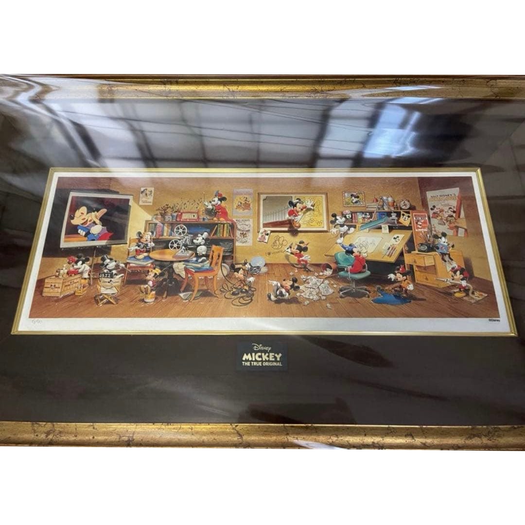 Mickey Impasto Fine Art Limited Edition of 90 Disney (1 of 3)