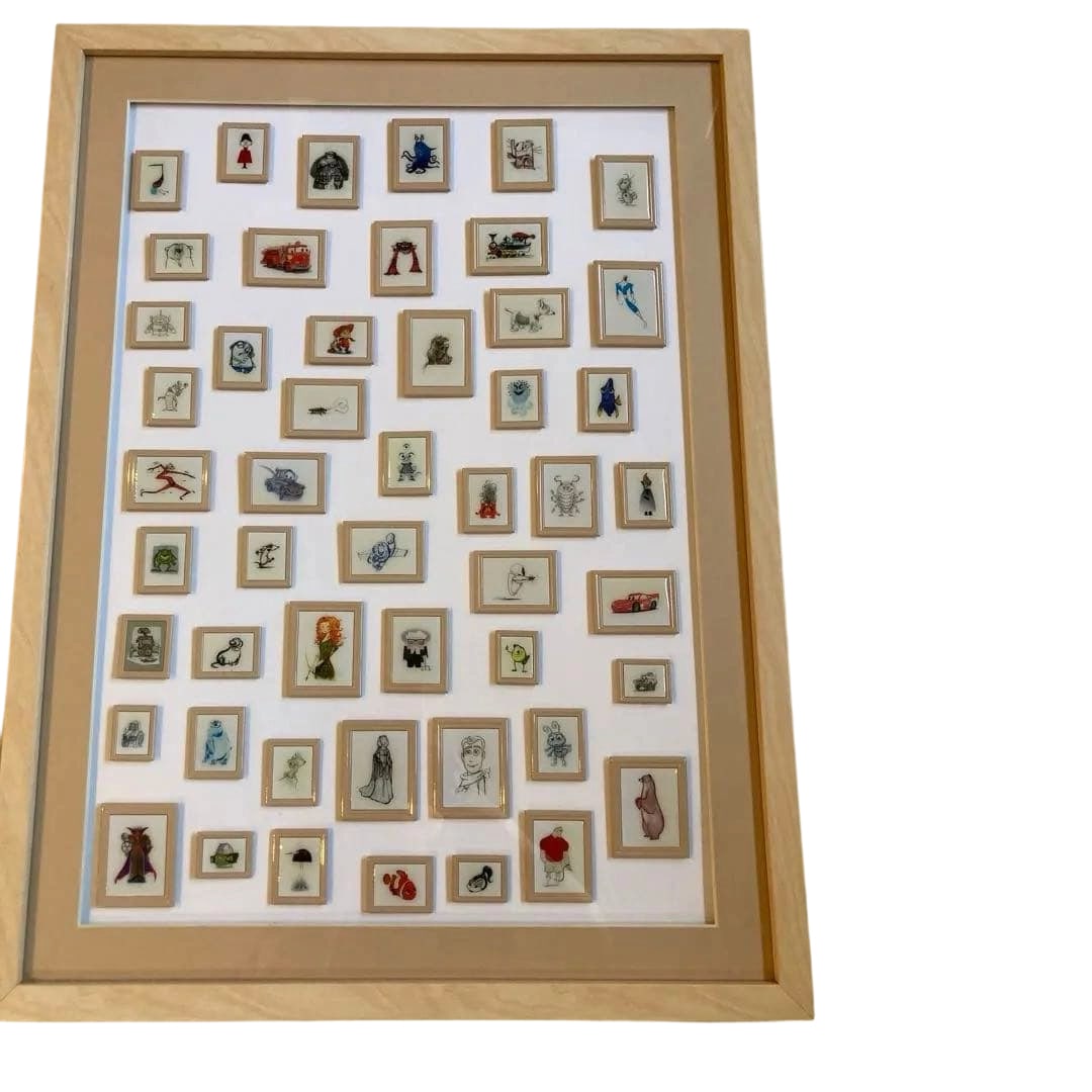 Pixar Pin Set Pixar D23 Limited Edition: D23 Limited Edition Pixar Pin Set. Number 12 of 15 pieces worldwide. Purchased in 2018. Never displayed, has been kept in storage.