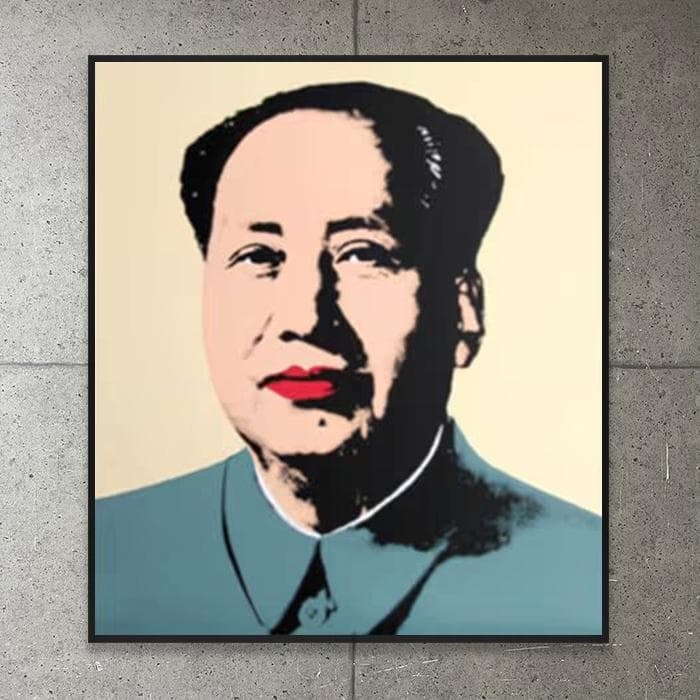 Mounted Work / Sunday B Morning Mao (Mao Zedong) / Andy Warhol / Interior Decoration / Poster: Mounted Work/Sunday B Morning Mao (Mao Zedong) Open Edition with Certificate/Andy Warhol/Art/Interior Decoration/Poster/Precious/Silkscreen Item Details Artist Name: Andy Warhol Title: Sunday B Mornin