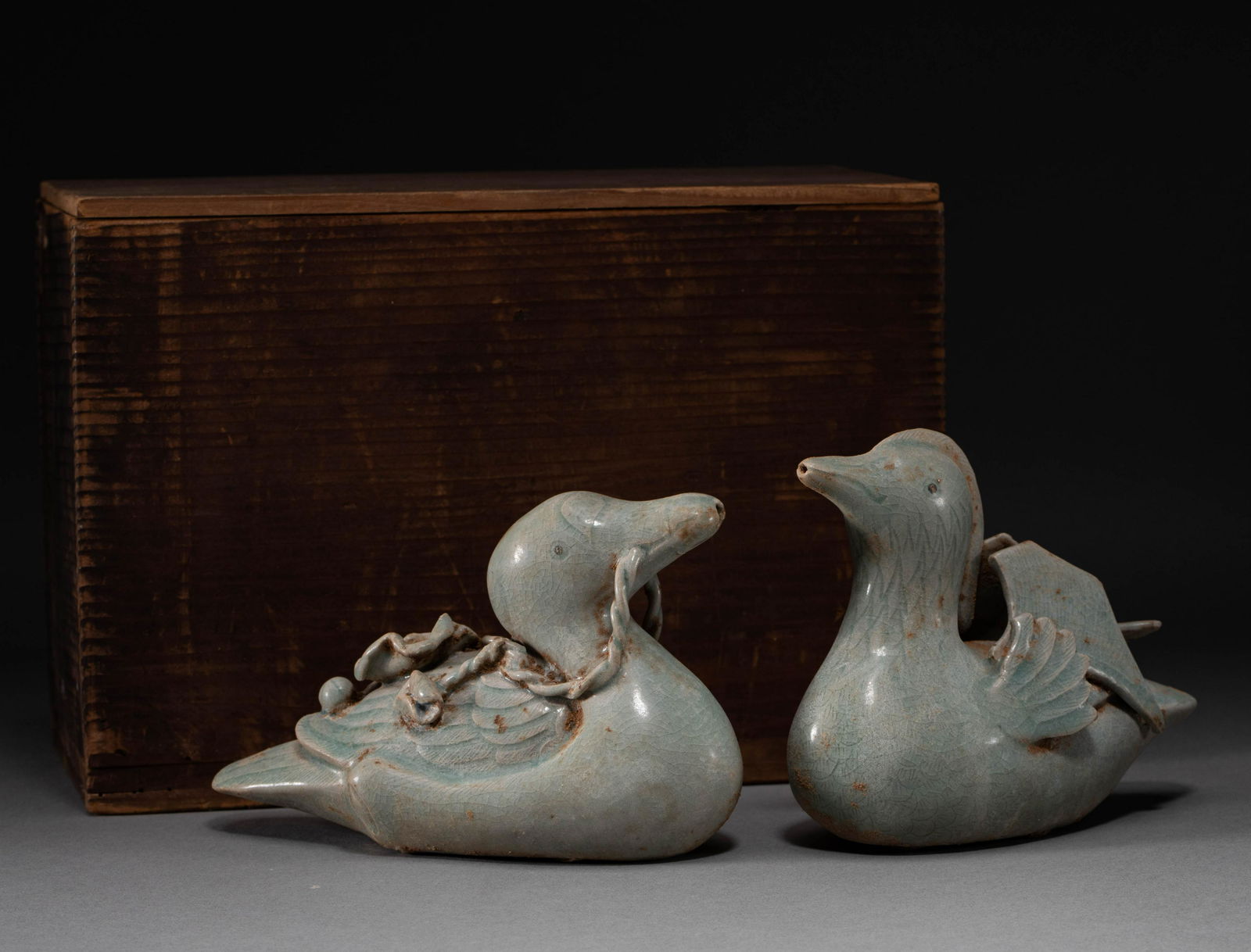 Ancient Korean celadon duck (1 of 13)