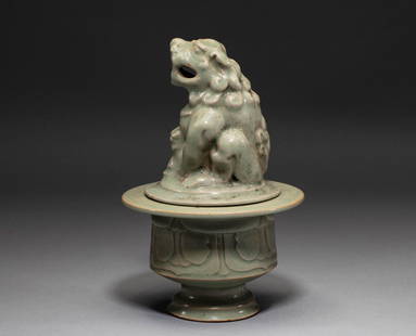 Aroma from Yaozhou Kiln in Song Dynasty of China: H:19.5cmï¼ŒW:13cm