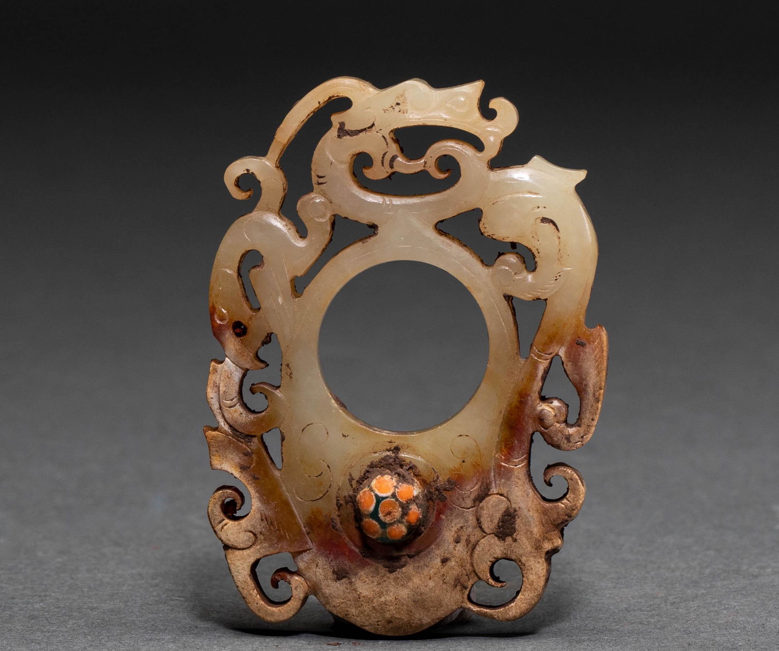 Chinese Han Dynasty dragon pattern match (1 of 6)