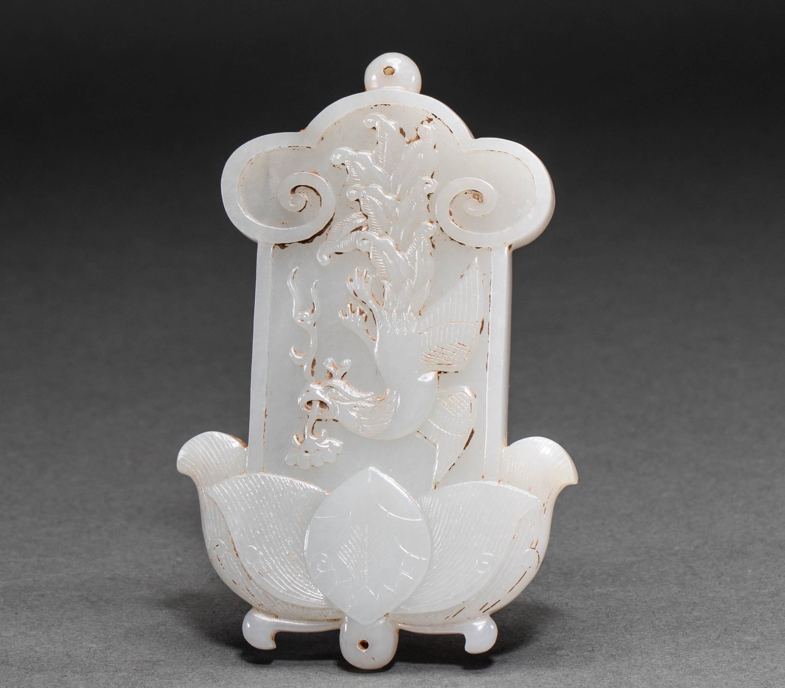 Hetian Jade Phoenix brand of Yuan Dynasty, China (1 of 7)