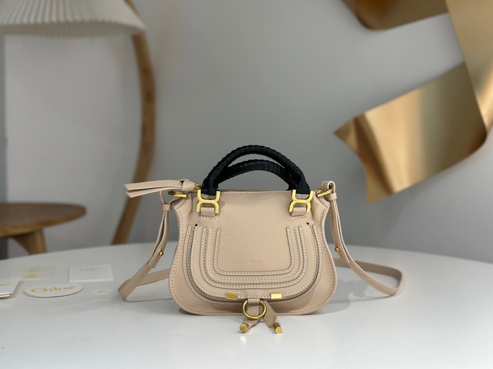 chloe marcie: The Chloe Marcie bag retains its vintage, distressed hardware, with imported lambskin on the wrist and a suede lining. This is a best-selling Chloe style that consistently resonates with customers. It