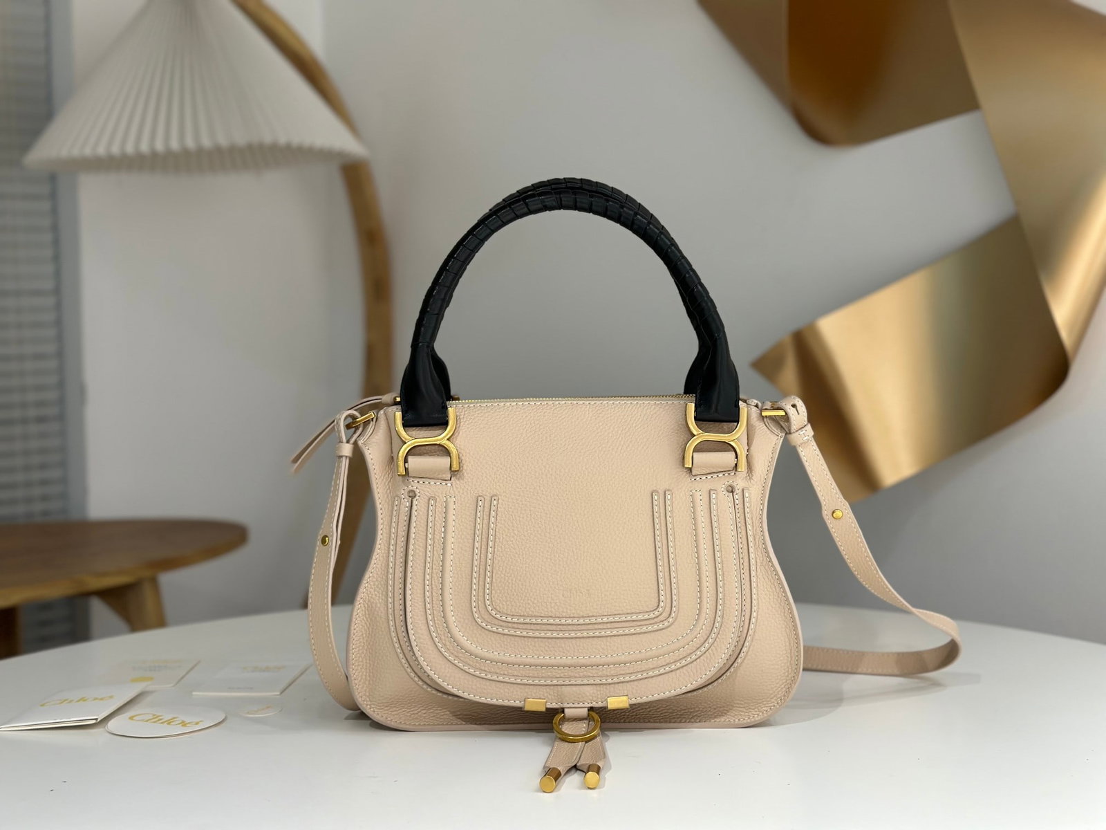 chloe marcie: The Chloe Marcie bag retains its vintage, distressed hardware, with imported lambskin on the wrist and a suede lining. This is a best-selling Chloe style that consistently resonates with customers. It