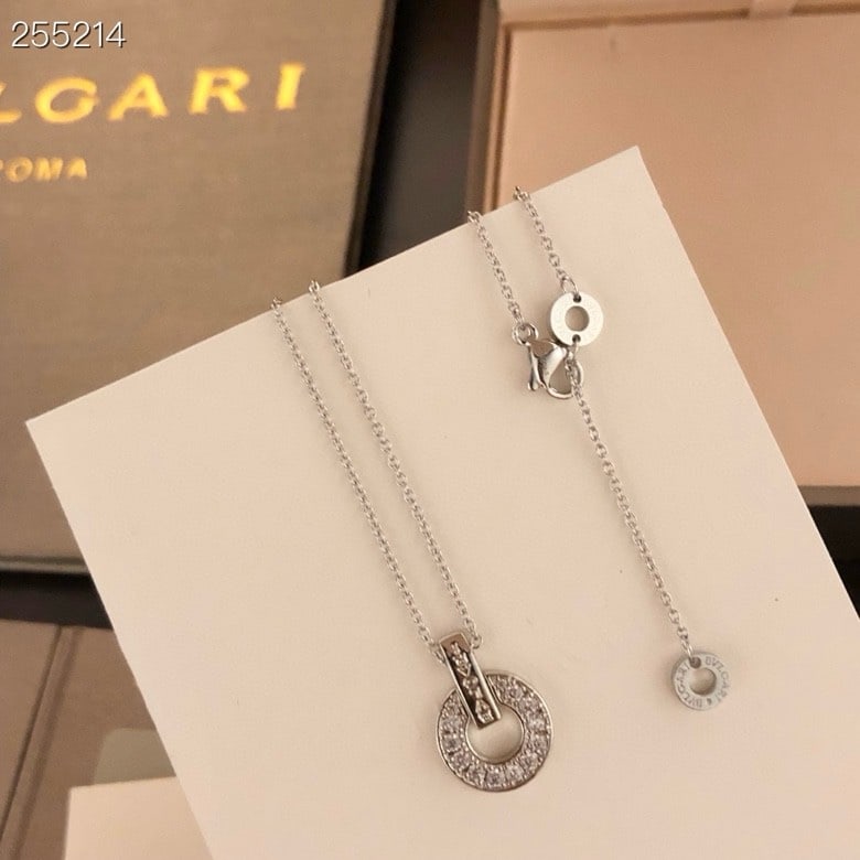 BVLGARGARI GELATI series: BVLGARGARI GELATI series oval side-cut inner diameter 40+5cm adjustable necklace. A wonderful gift for you or your loved one. We offer consoiled shipping for all goods to our domestic and internationa