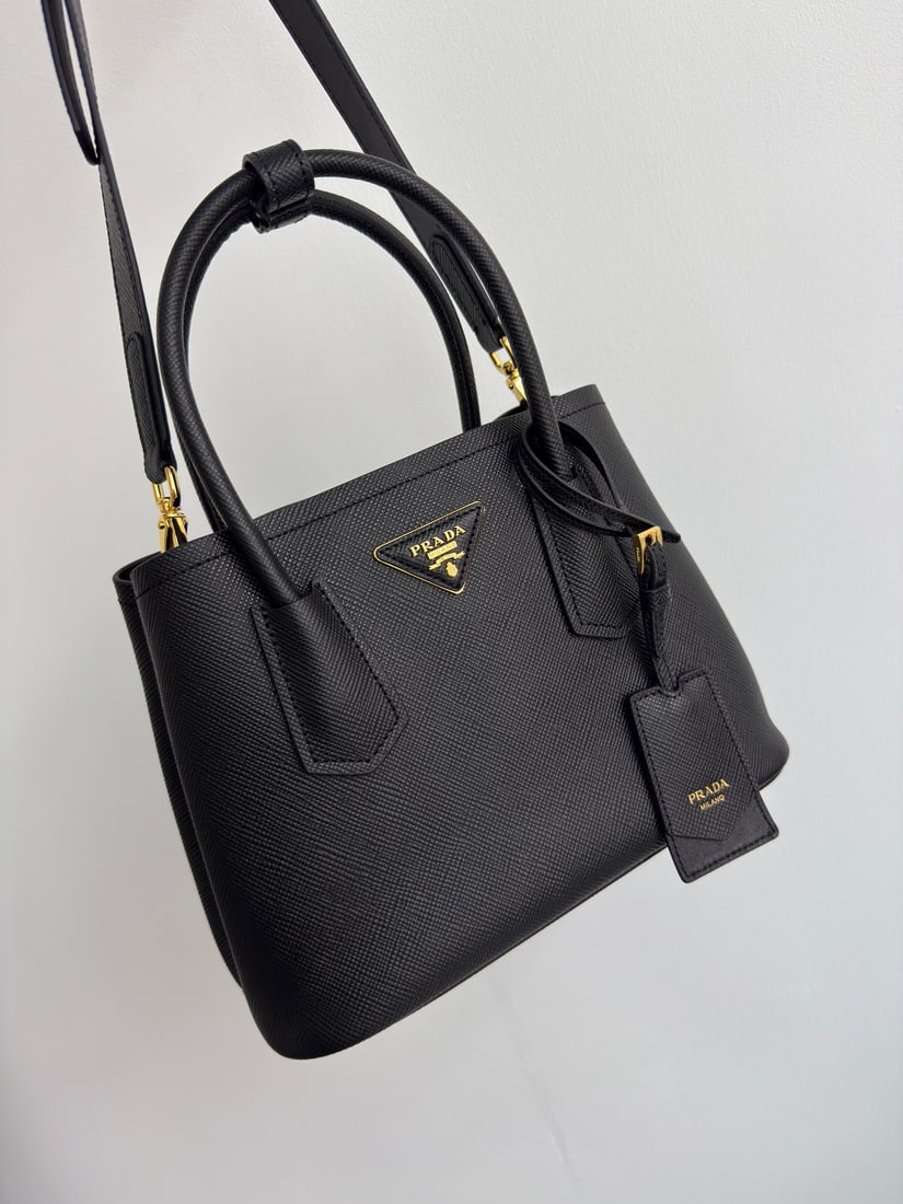 PRADA Double Bag mini shopping bag (1 of 9)