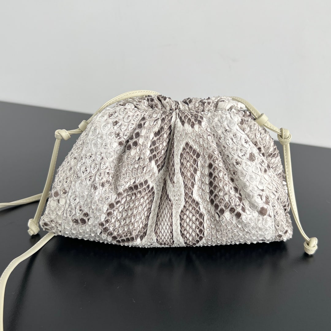 Bottega Veneta Cloud Bag: The Bottega Veneta Cloud Bag is a household name in the fashion world. Made from a single piece of South African python skin, it's a bag only the most affluent women can afford. It exudes a powerful a