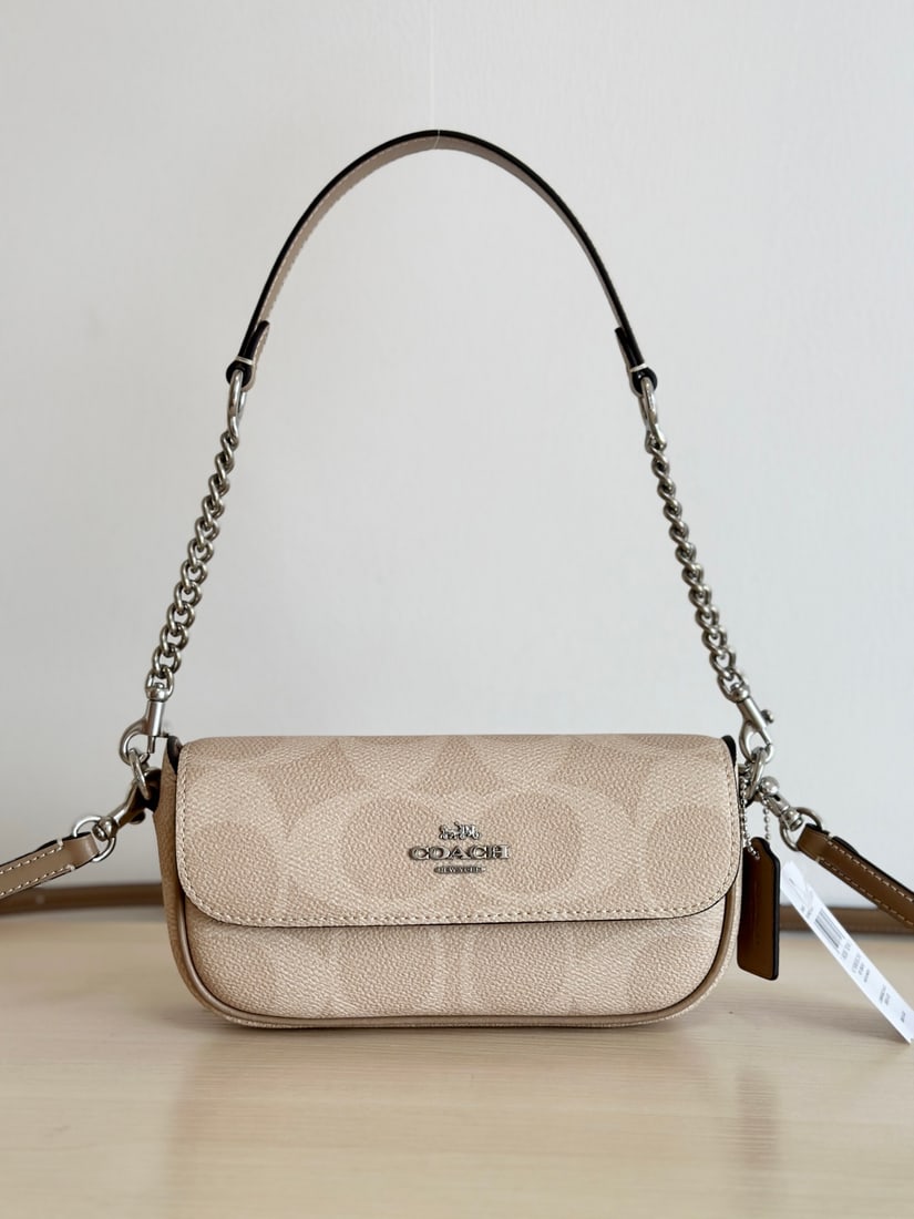 coach Hailey: The Coach Hailey baguette bag underarm bag is truly stunning! It's practically tailor-made for fashionable girls. Whether for everyday outings or parties and dates, carrying it instantly exudes confid