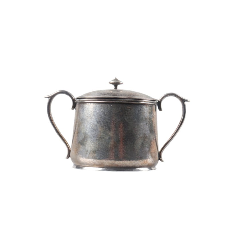 Silver Wine Set: H 9cm L 14.5cm Weight 234g