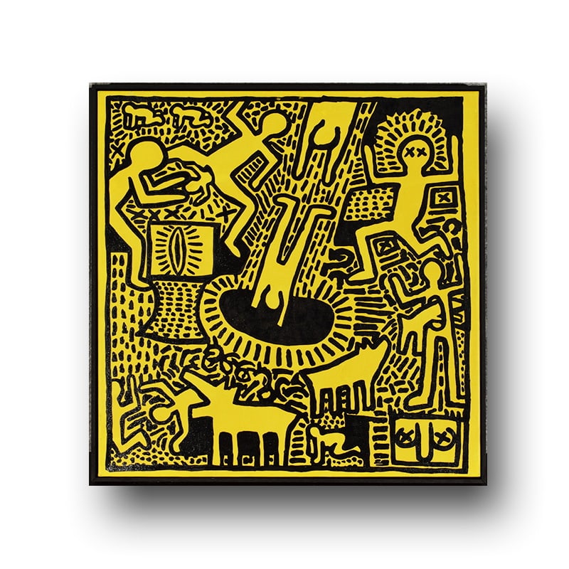 Keith Haring: L 60cm W 60cm