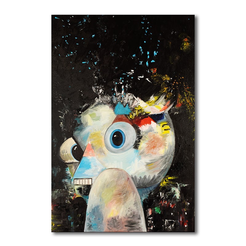 George Condo: L 90cm W 60cm