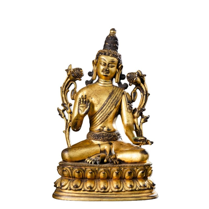 Gilt Bronze Shakyamuni (1 of 7)