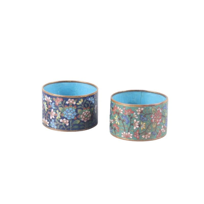 Cloisonn?? Rings (set) (1 of 4)