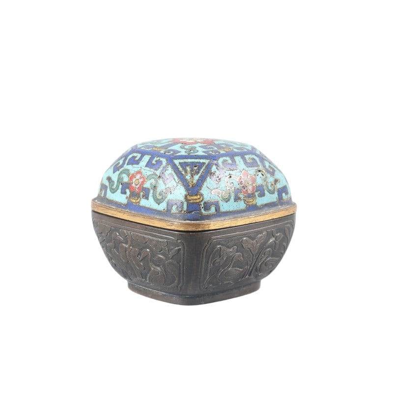 Cloisonn?? Covered Box (1 of 6)