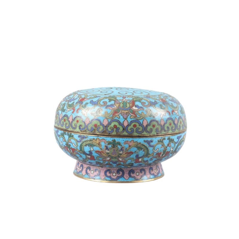 Cloisonn?? Covered Box (1 of 6)