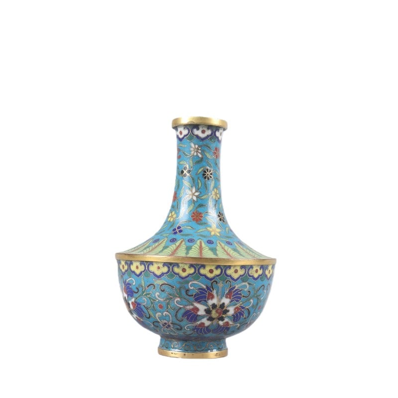 Cloisonn?? Vase (1 of 7)