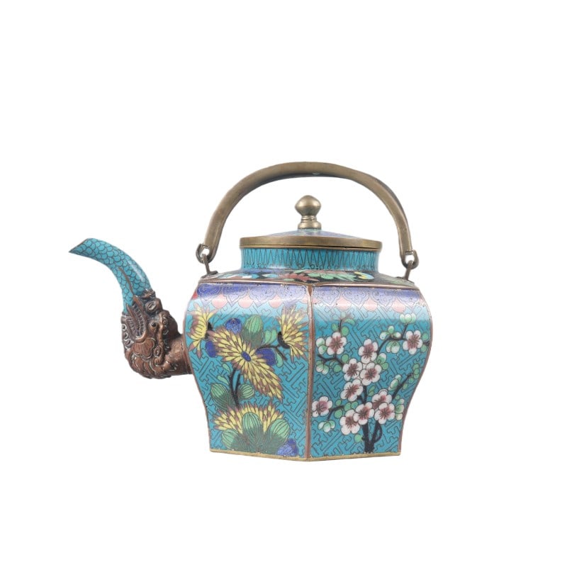 Cloisonn?? Ewer (1 of 6)