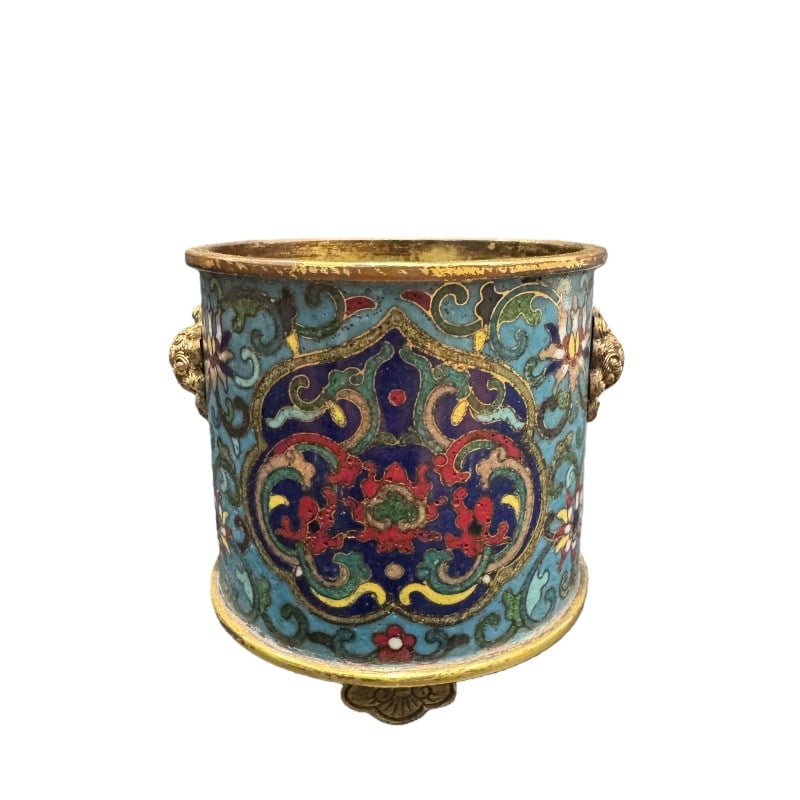 Qianlong Period Cloisonn?? Incense Burner (1 of 5)