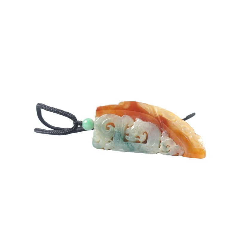 Jadeite Dragon Pendant (1 of 4)
