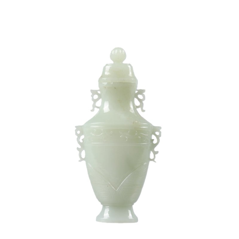Jade Dragon-handle Vase (1 of 7)